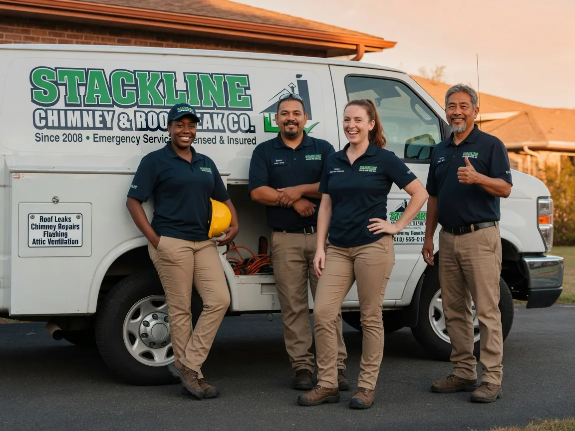 Chimney flashing repair company in Greenwell Springs, LA